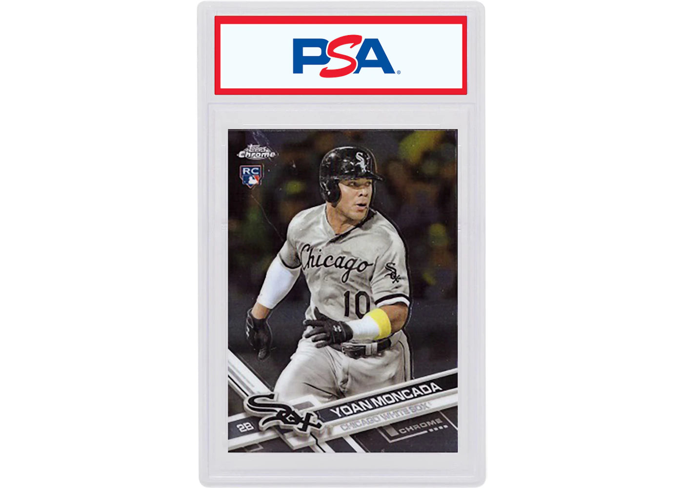 Yoan Moncada 2017 Topps Chrome Rookie Running #75 (PSA or BGS Graded)