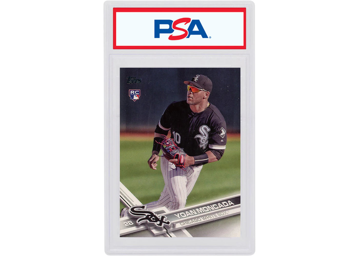Yoan Moncada 2017 Topps Update Rookie Glove Closed #US200