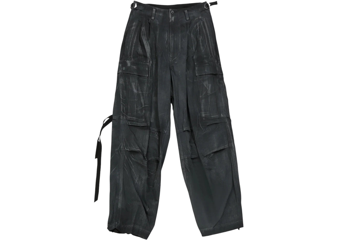 Yohji Yamamoto Women's U-Cargo Pants Grey