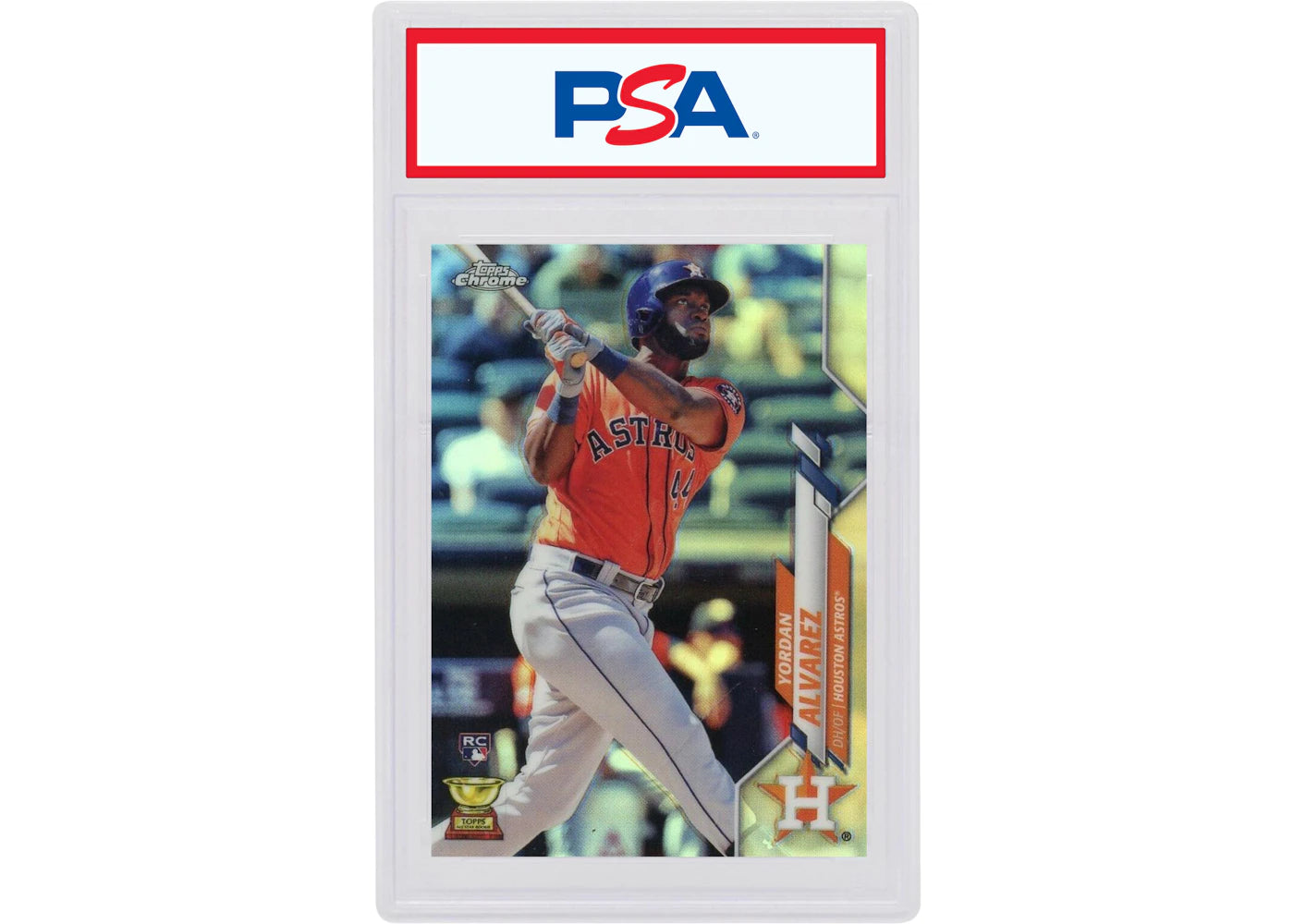 Yordan Alvarez 2020 Topps Chrome Rookie Refractor #200 (PSA or BGS Graded)