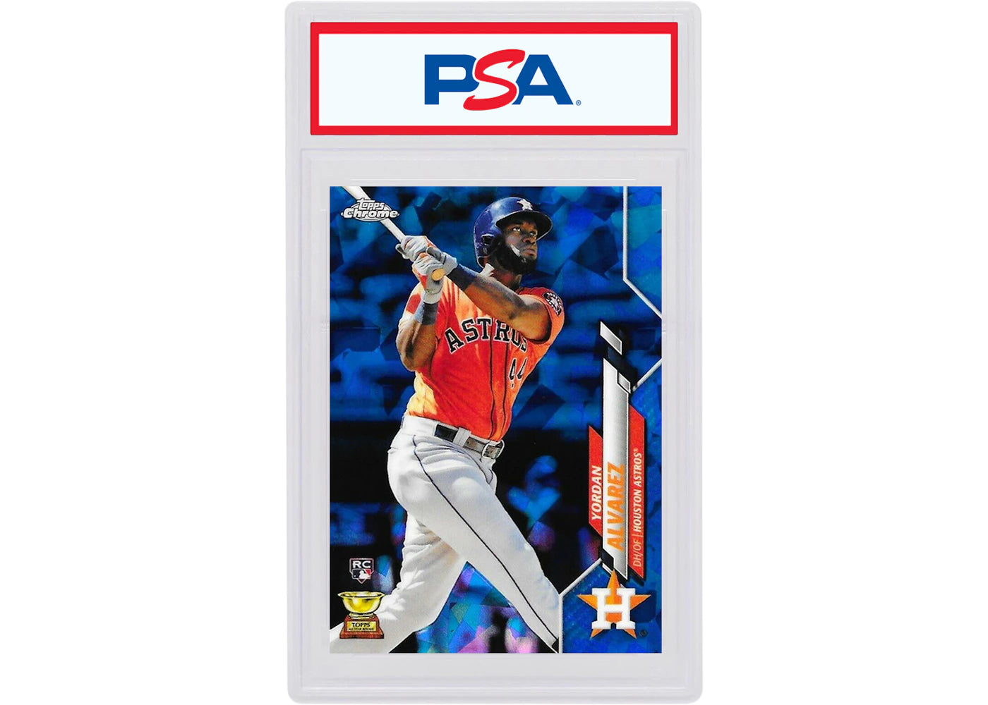 Yordan Alvarez 2020 Topps Chrome Sapphire Rookie #276 (PSA or BGS Graded)