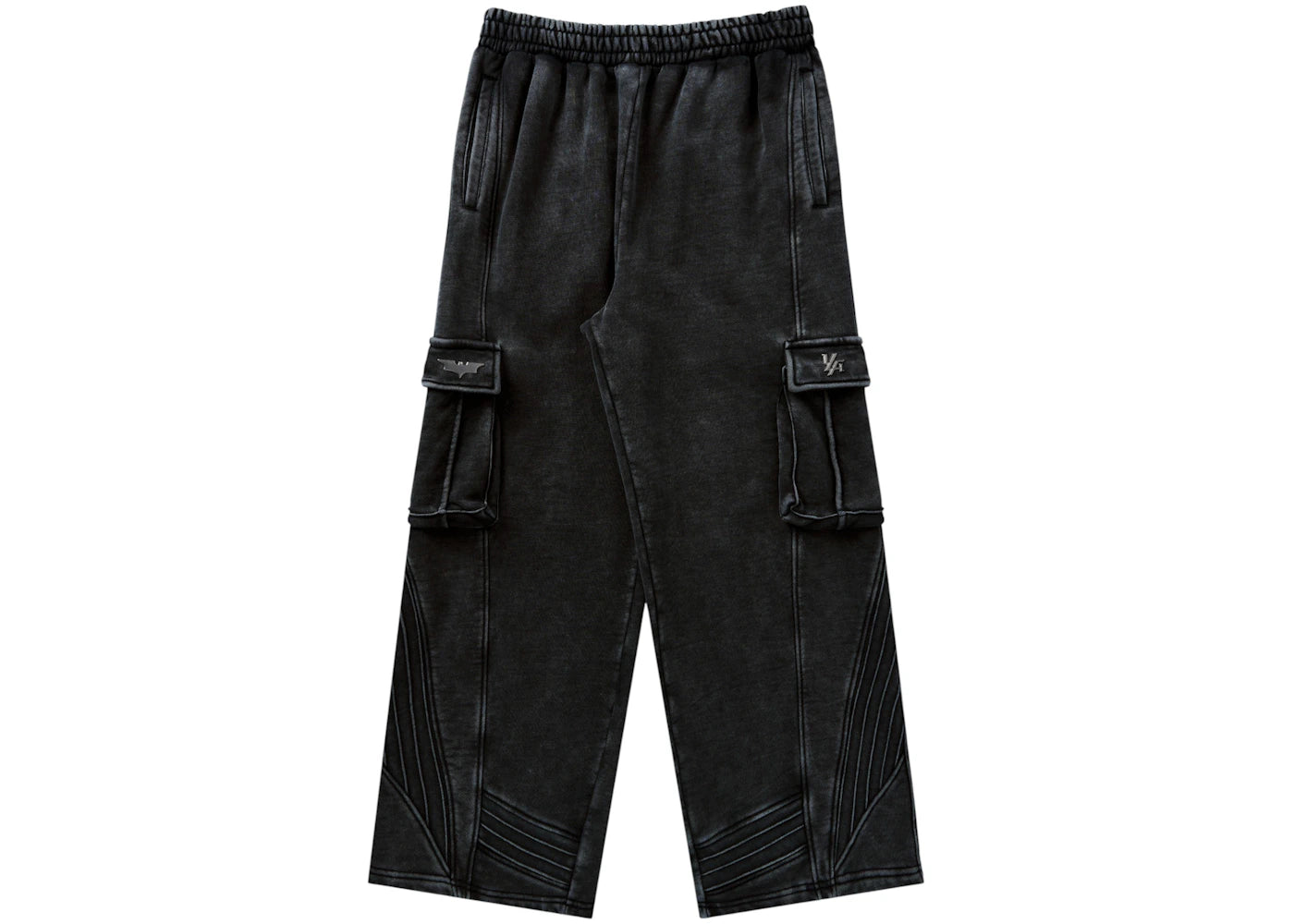 YoungLA x Batman Armored Sweatpants Black Wash