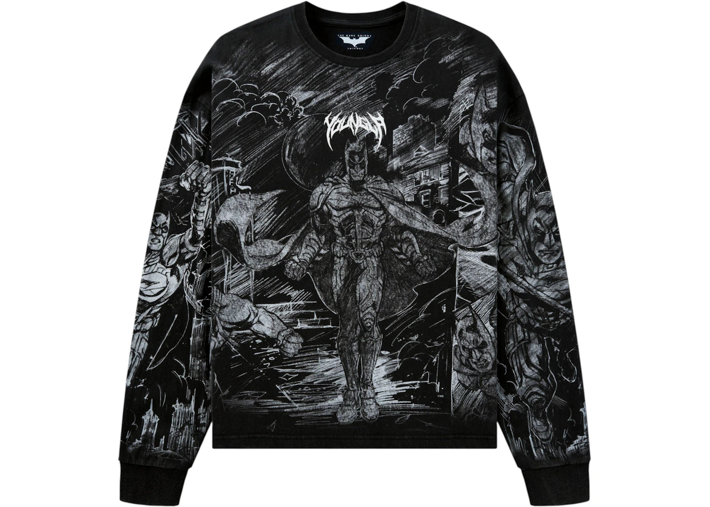 YoungLA x Batman Comic L/S Shirt Black