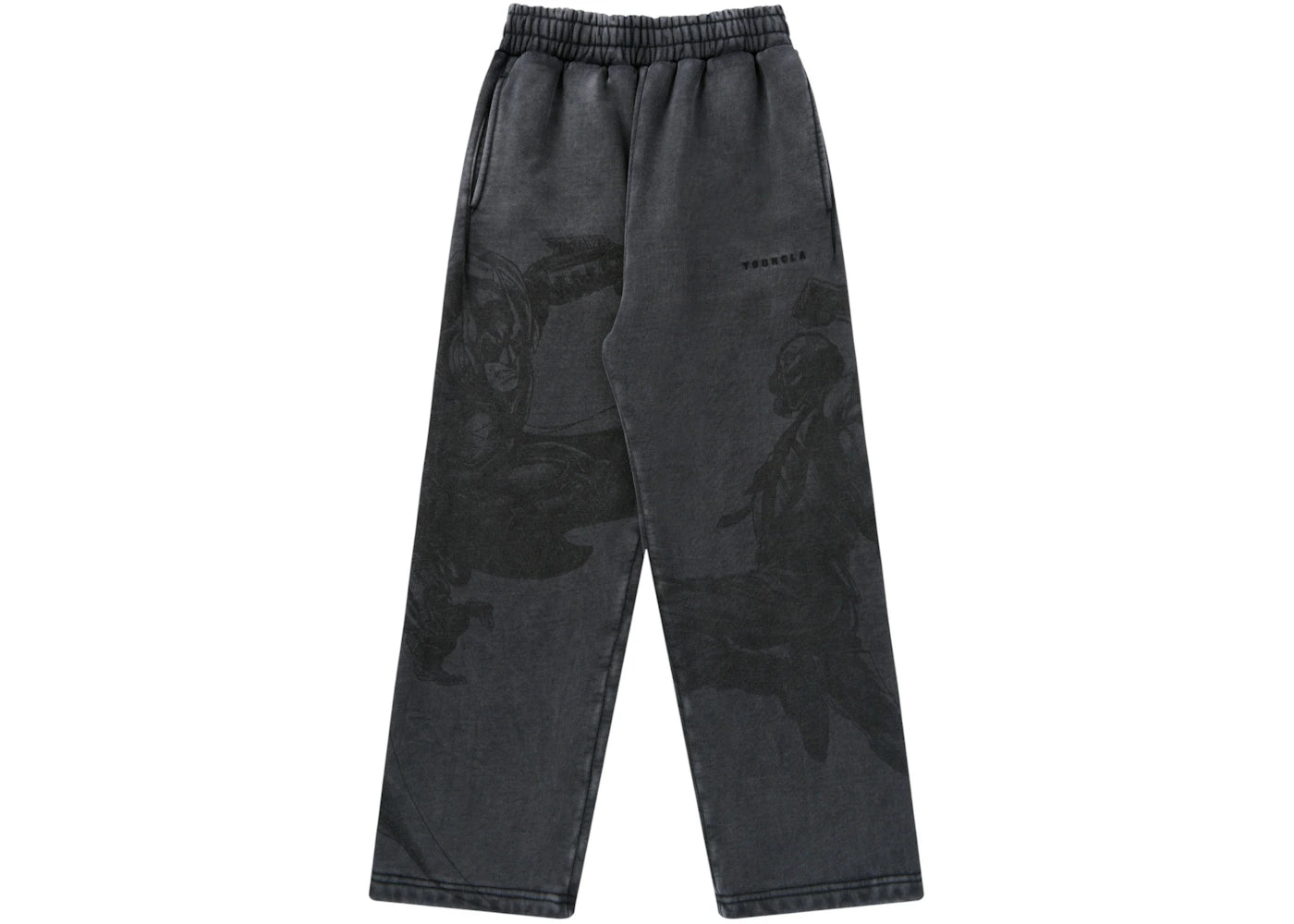 YoungLA x Batman Legends Joggers The Battle Grey