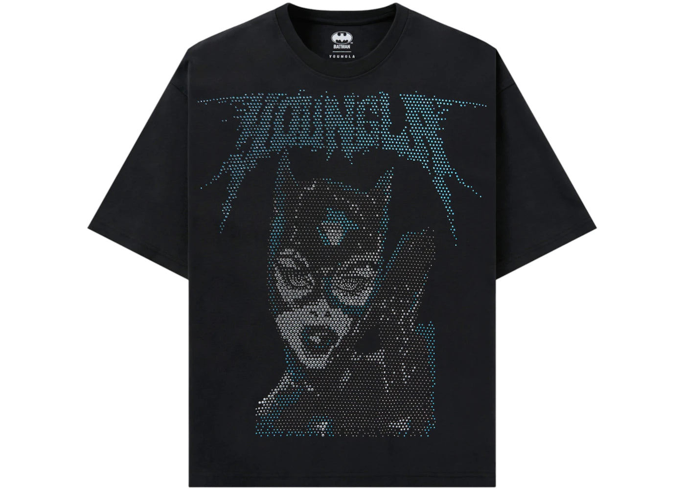 YoungLA x Batman Rhinestone Tee Catwoman