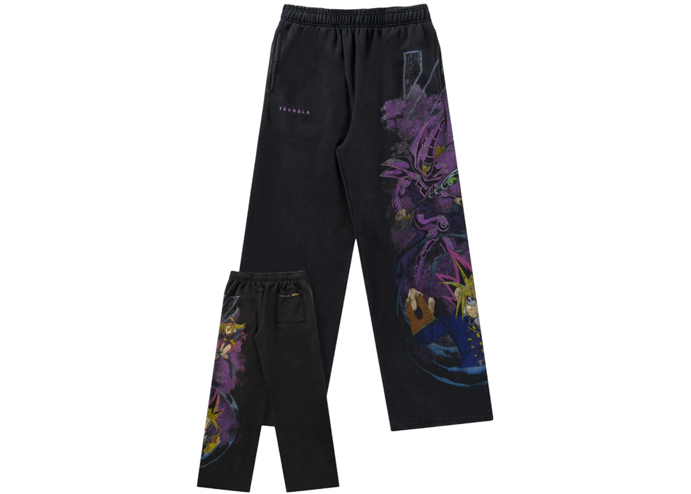 YoungLA x Yu-Gi-Oh! Sweatpants Flaming Paladin