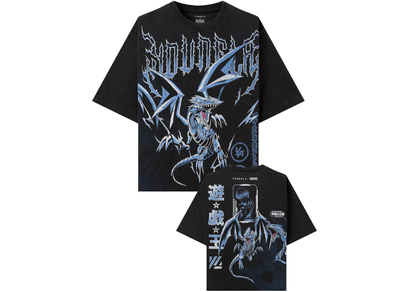 YoungLA x Yu-Gi-Oh! T-shirt Blue Eyes