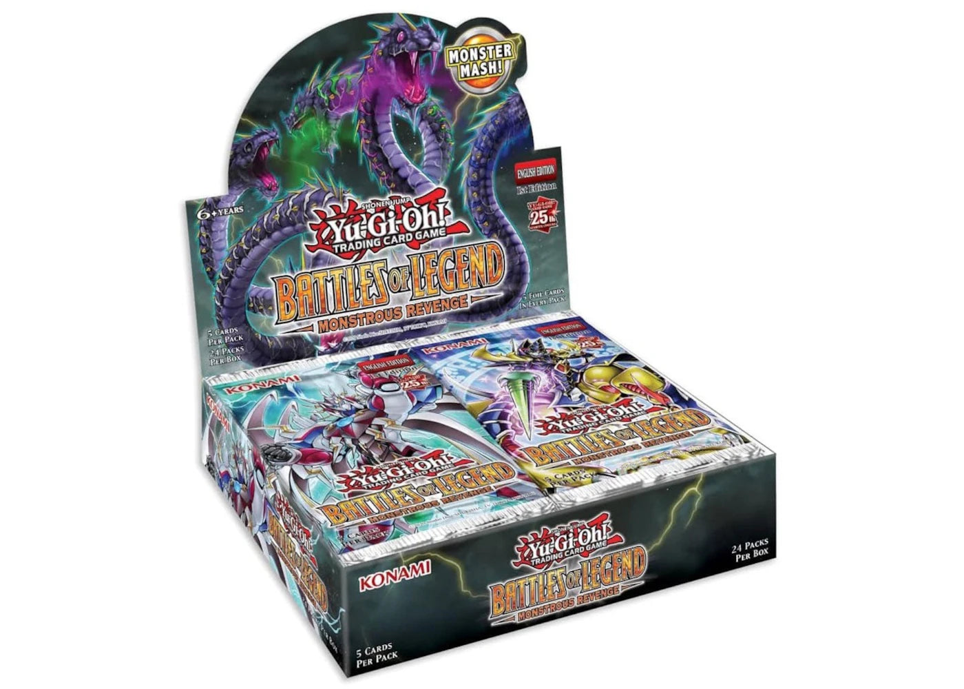 Yu-Gi-Oh! Battles of Legend: Monstrous Revenge Booster Box