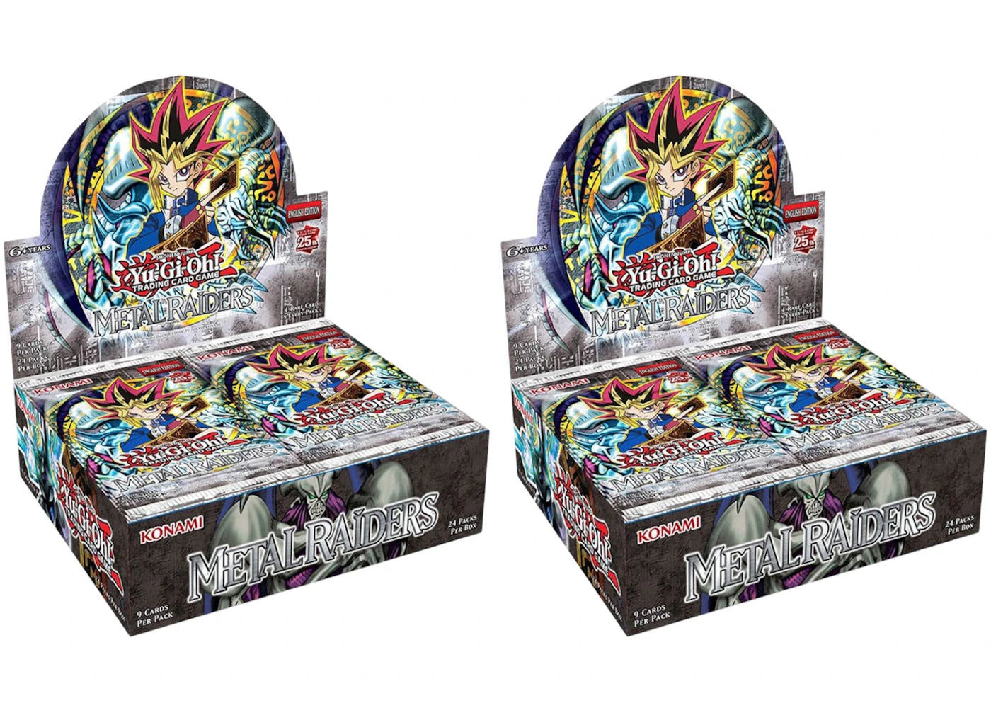 Yu-Gi-Oh Metal Riders 25th Anniversary Edition Booster Box 2x Lot