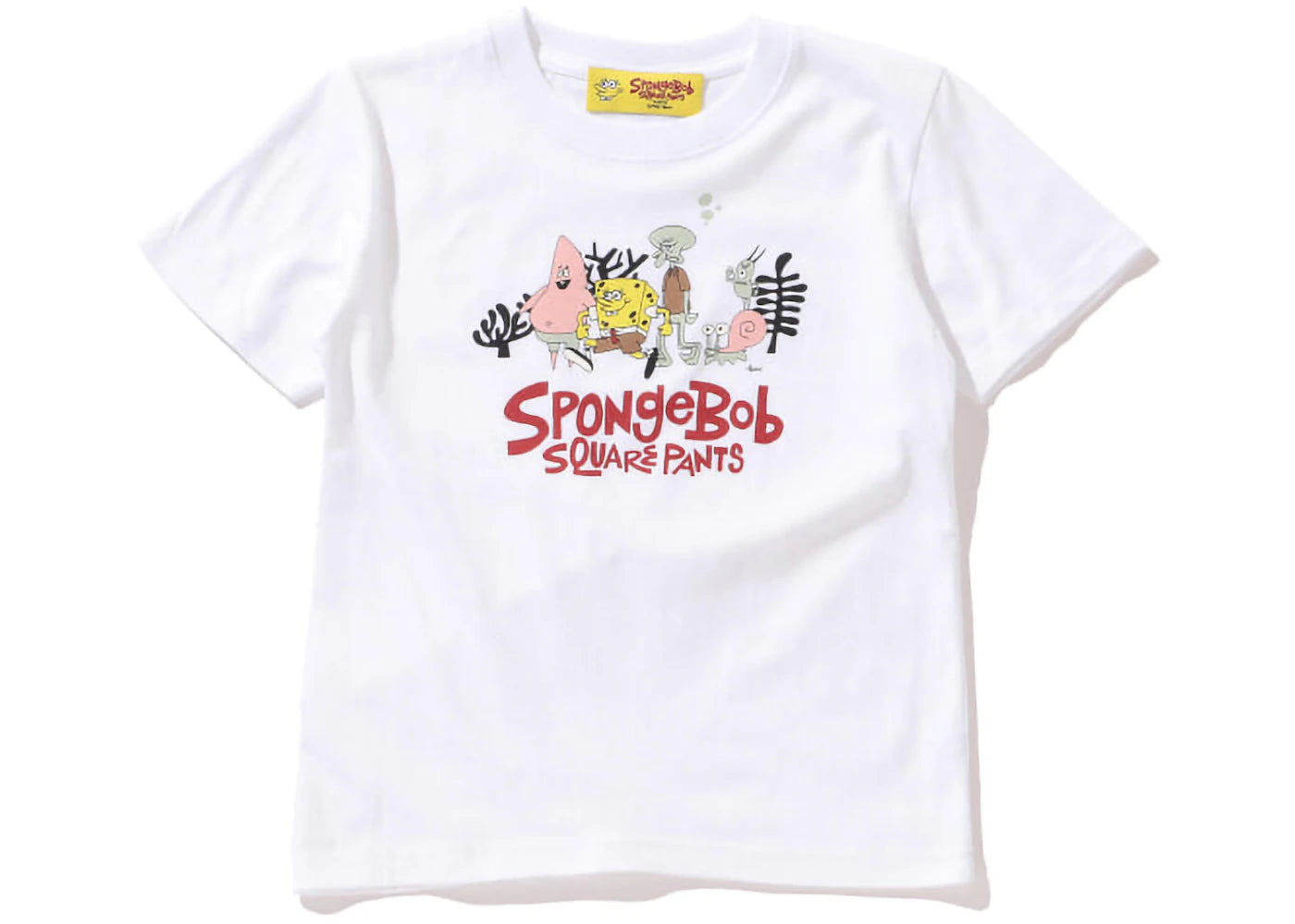 Yusuke Hanai x Spongebob Kids T-Shirt White