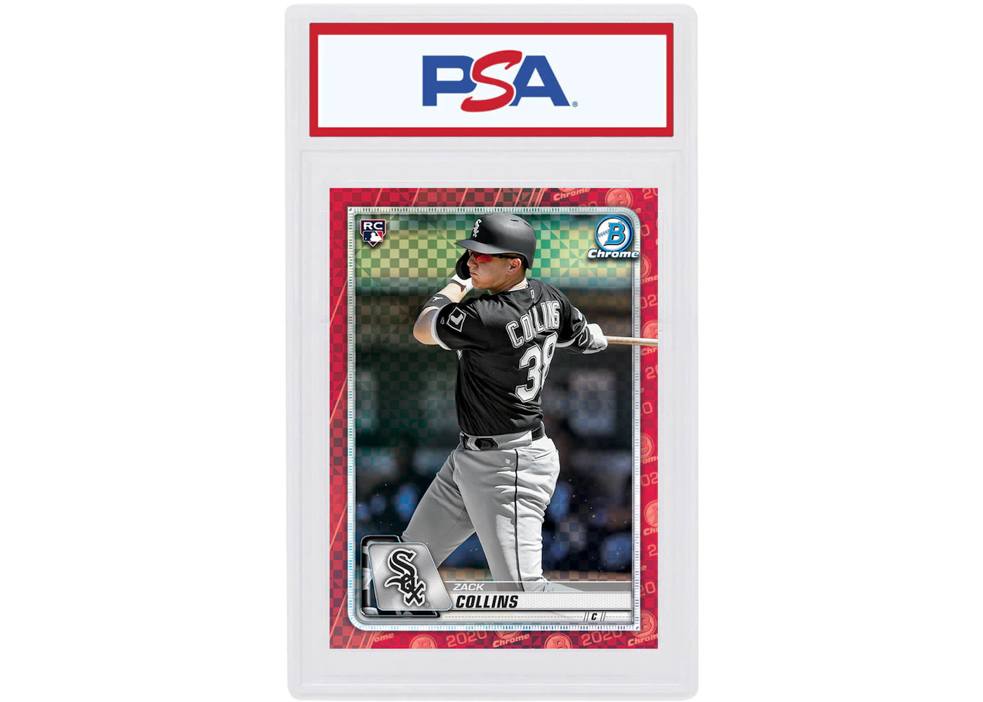 Zack Collins 2020 Bowman Chrome X Rookie Red X-Fractor 1/1 #9 (PSA or BGS Graded)