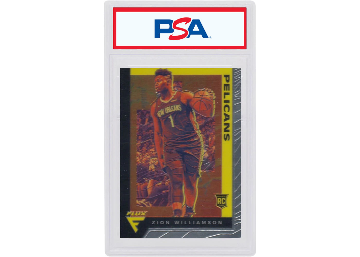 Zion WIlliamson 2019 Panini Chronicles Flux Rookie #584