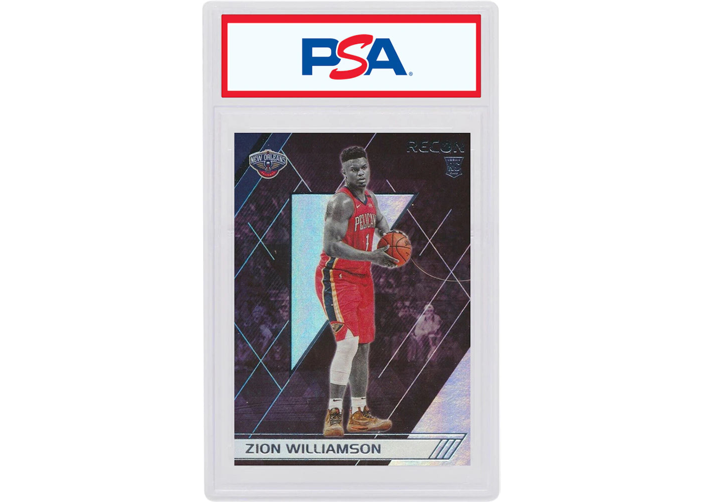 Zion WIlliamson 2019 Panini Chronicles Recon Rookie #292 (PSA or BGS Graded)