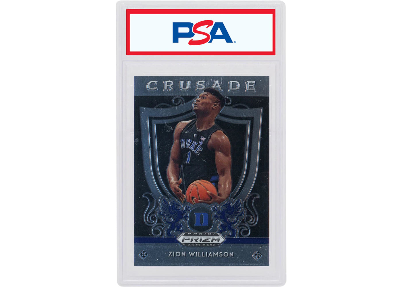 Zion WIlliamson 2019 Panini Prizm Draft Picks Rookie Crusade #51 (PSA or BGS Graded)