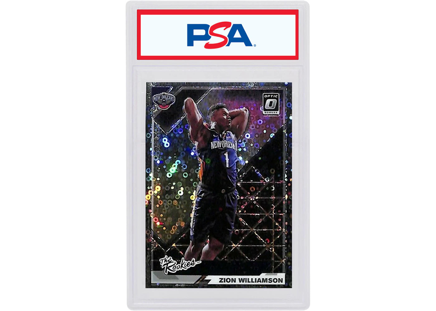 Zion Williamson 2019 Donruss Optic The Rookies Rookie Fastbreak #1 (PSA or BGS Graded)