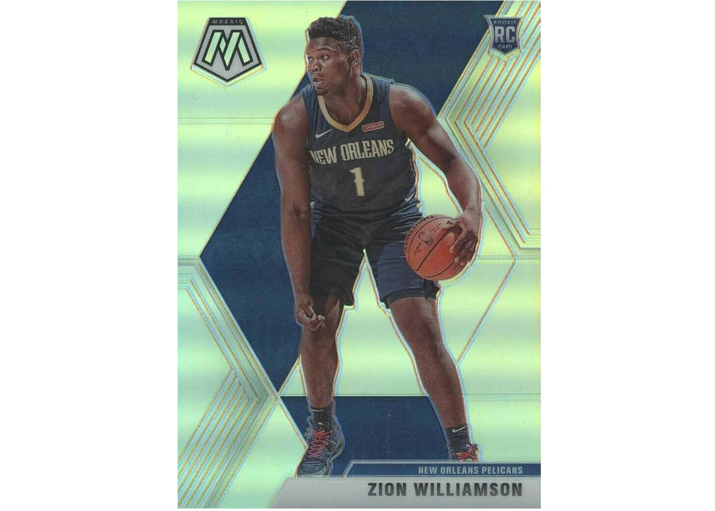 Zion Williamson 2019 Panini Mosaic Rookie Silver #209 (Ungraded)