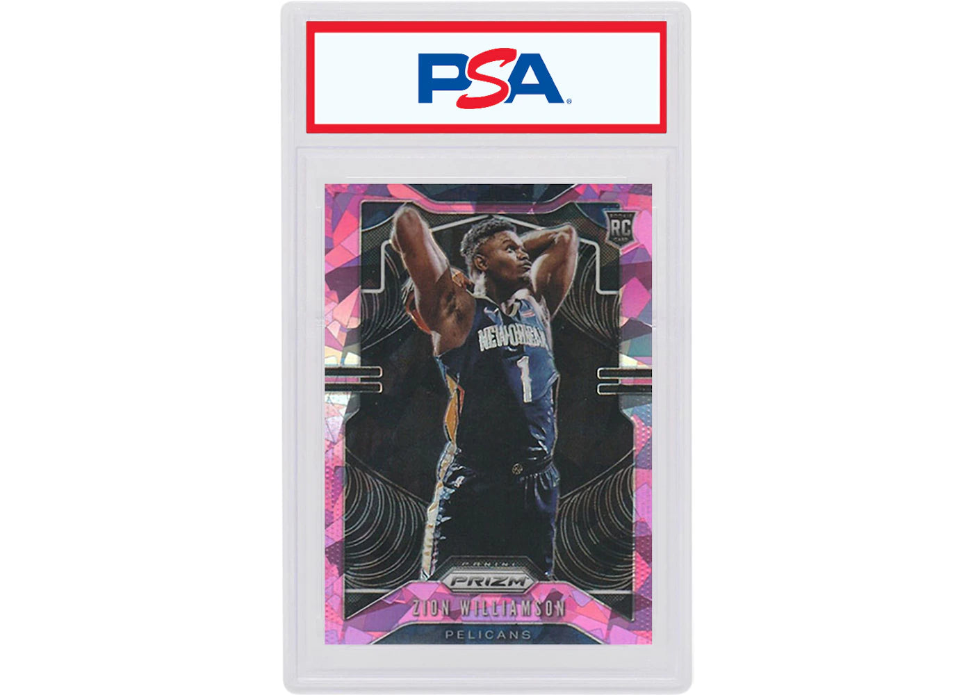 Zion Williamson 2019 Panini Prizm Rookie Pink Ice #248 (PSA or BGS Graded)