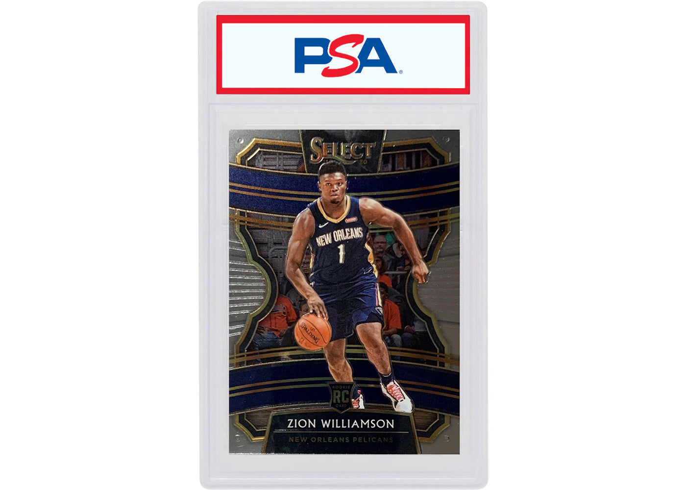 Zion Williamson 2019 Panini Select Rookie #1 (PSA or BGS Graded)