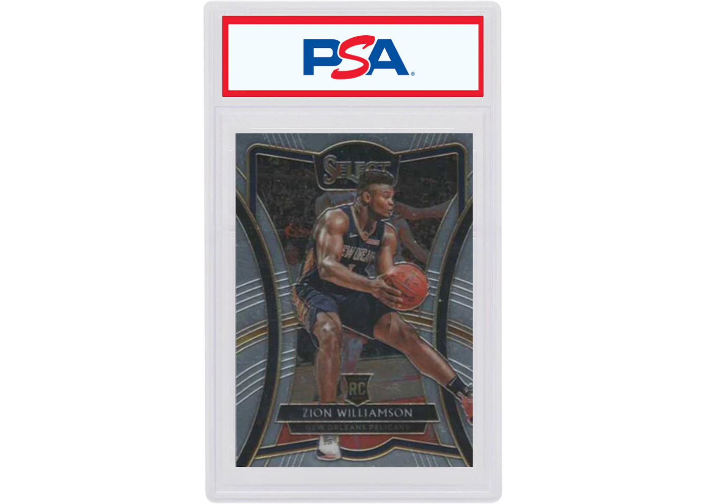 Zion Williamson 2019 Panini Select Rookie #199 (PSA or BGS Graded)