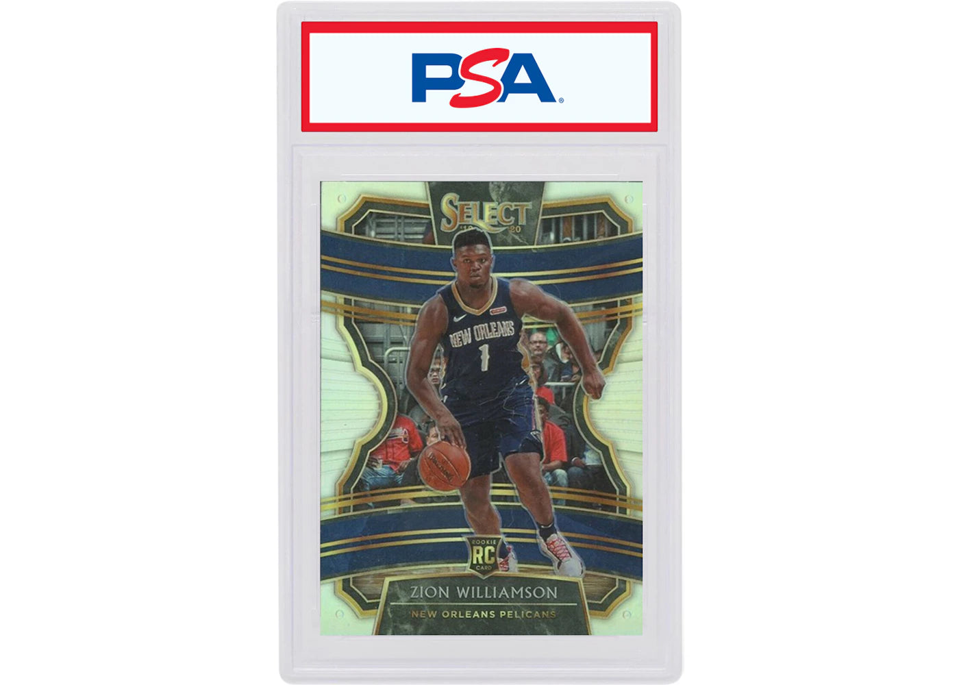 Zion Williamson 2019 Panini Select Rookie Silver #1 (PSA or BGS Graded)