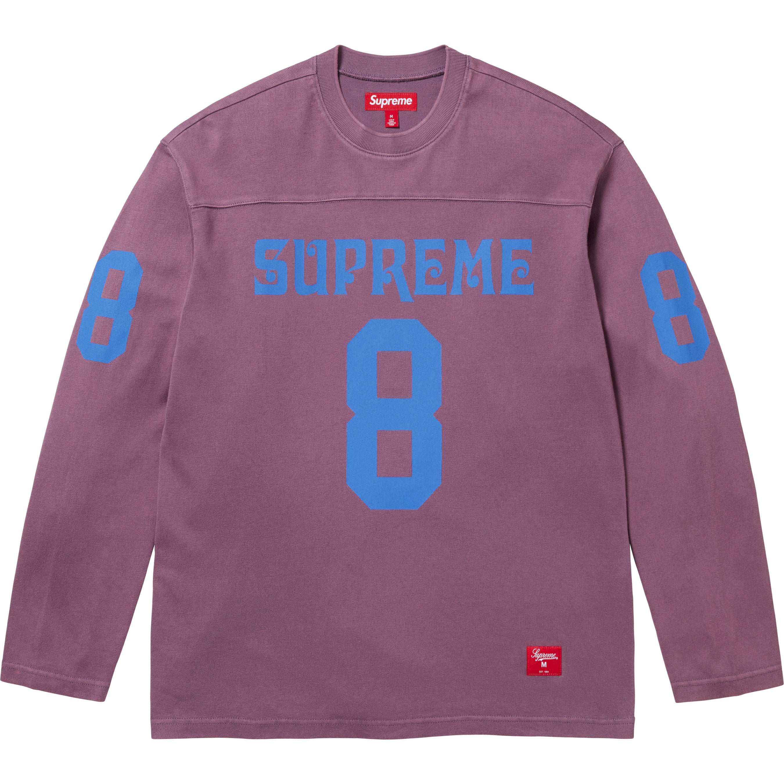Supreme Affiliated L/S Football Top - Dusty Purple