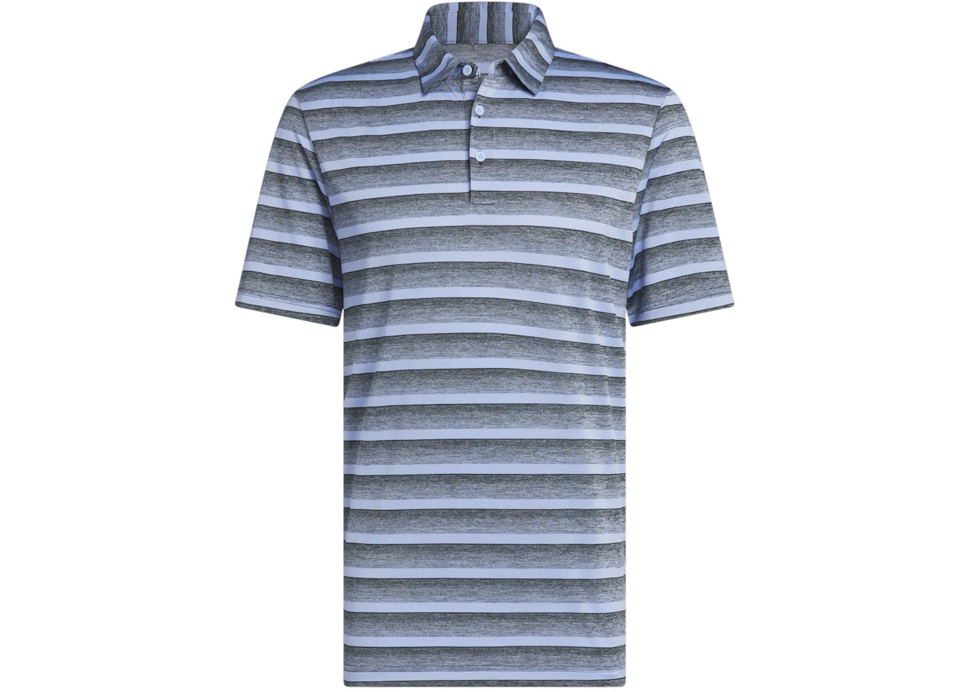 adidas -Color Striped Polo Shirt Black/Blue Spark