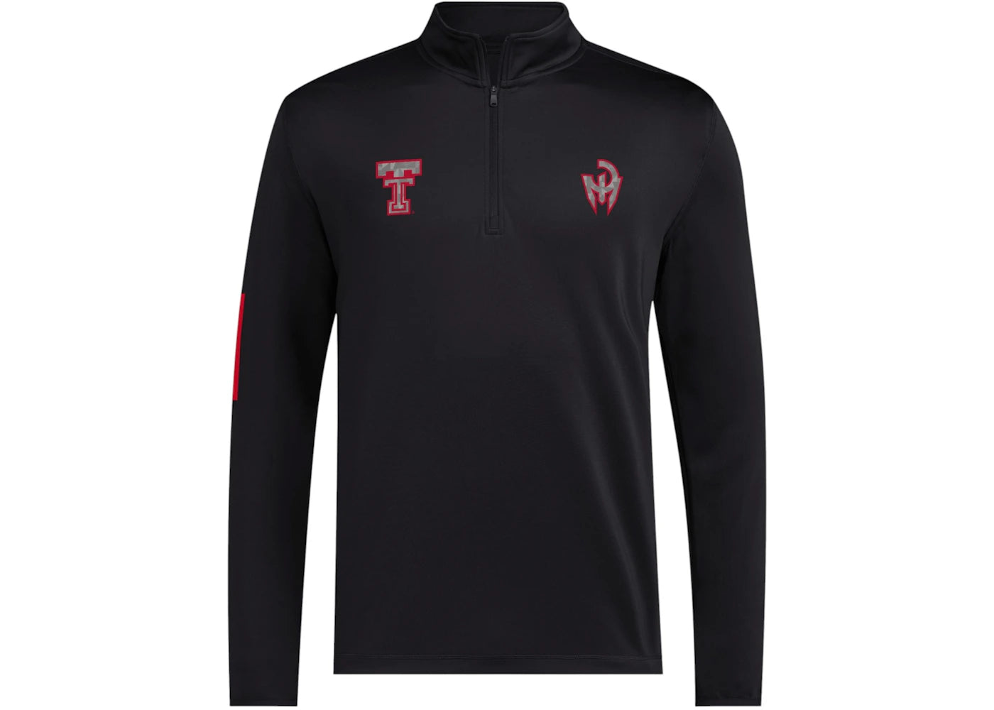 adidas 1/4 Zip Jacket Black White