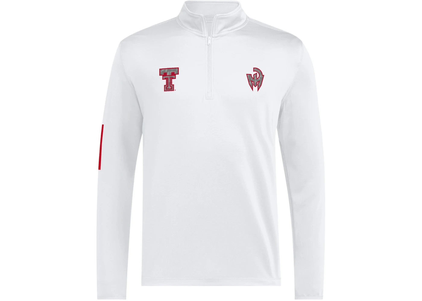 adidas 1/4 Zip Jacket White Team Power Red