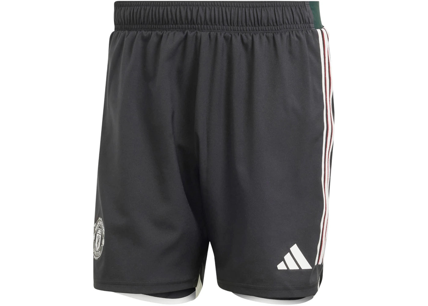 adidas 23/24 Away Authentic Shorts Manchester United Black