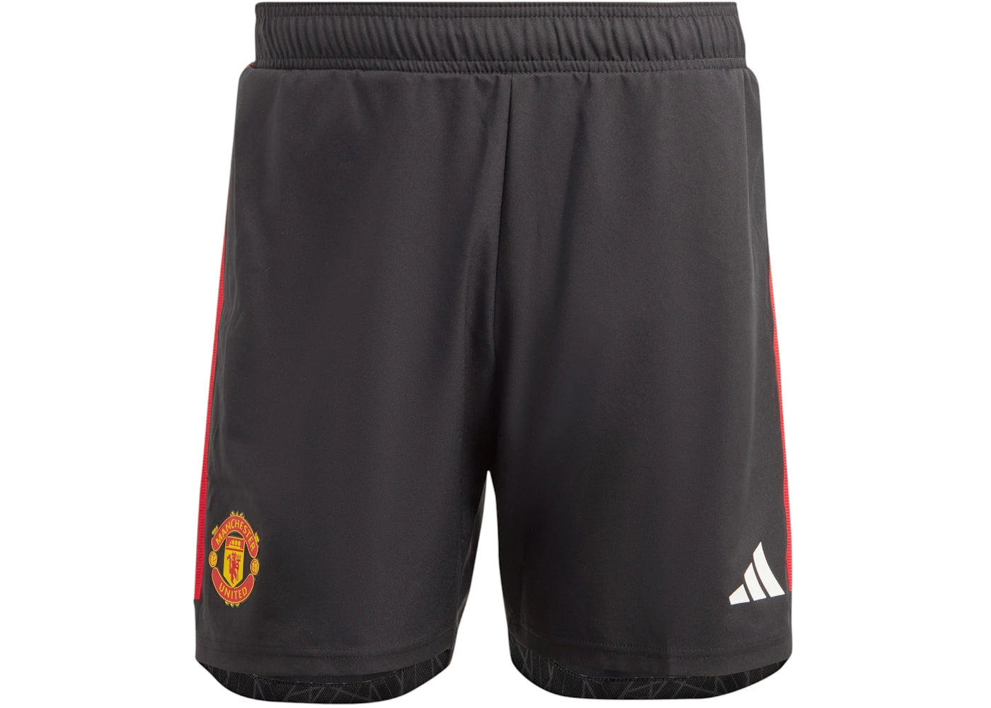 adidas 23/24 Home Authentic Shorts Manchester United Black