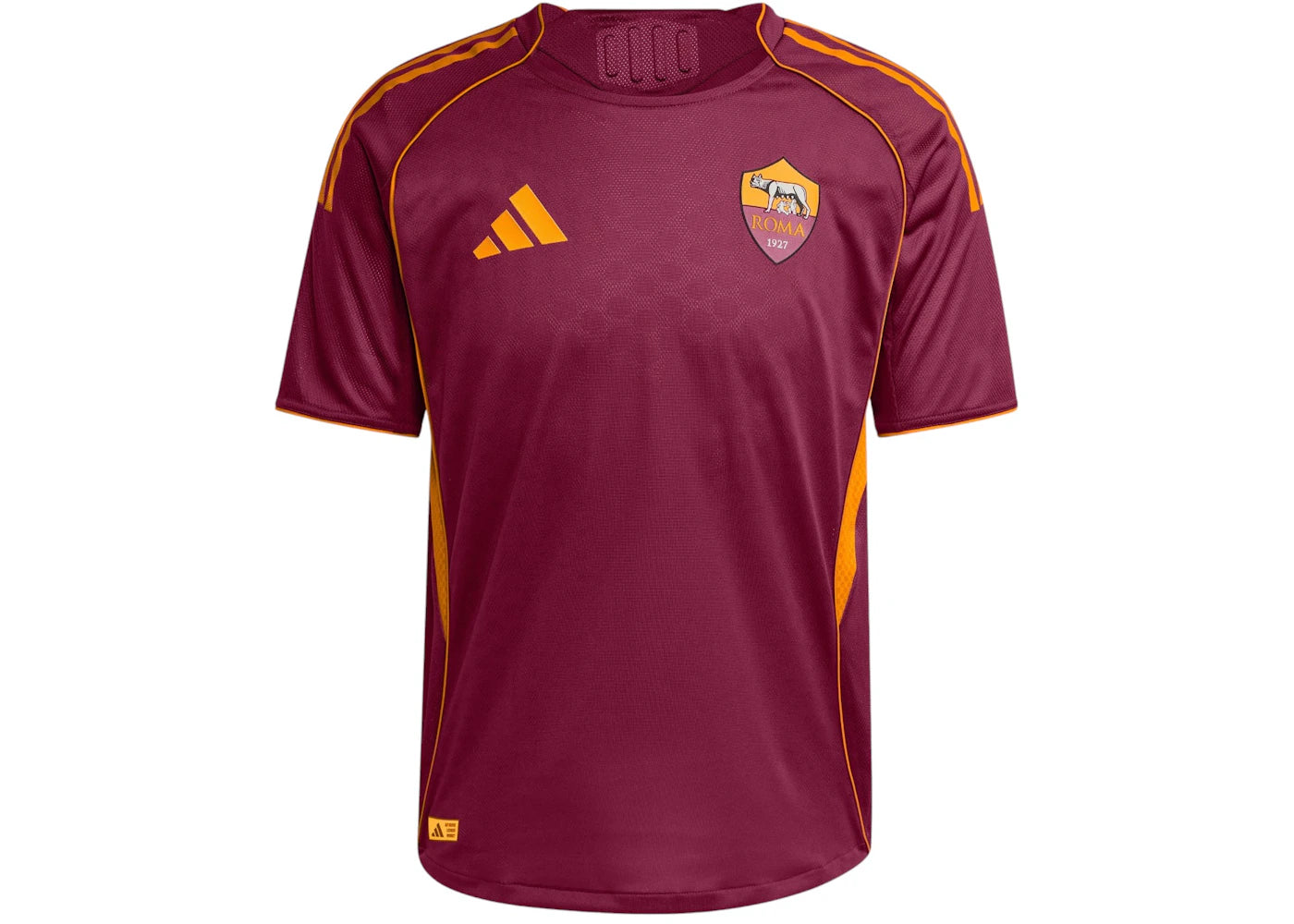 adidas 25/26 Home Authentic Jersey Legacy Burgundy Crew Orange
