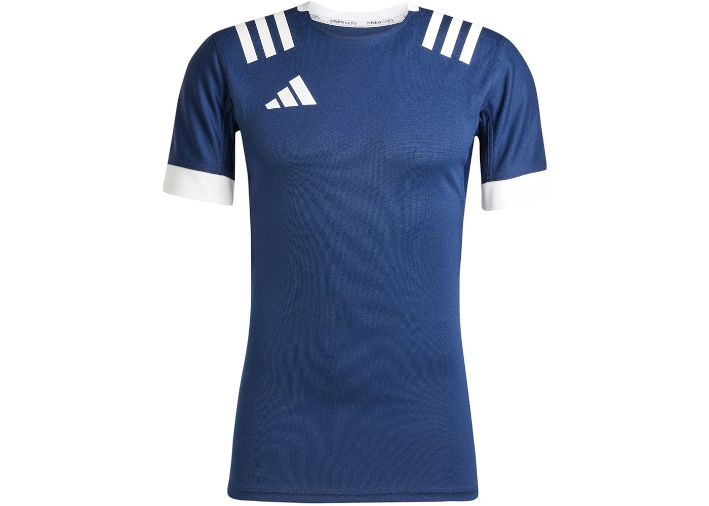 adidas 3-Stripes Fitted Jersey Collegiate Navy White