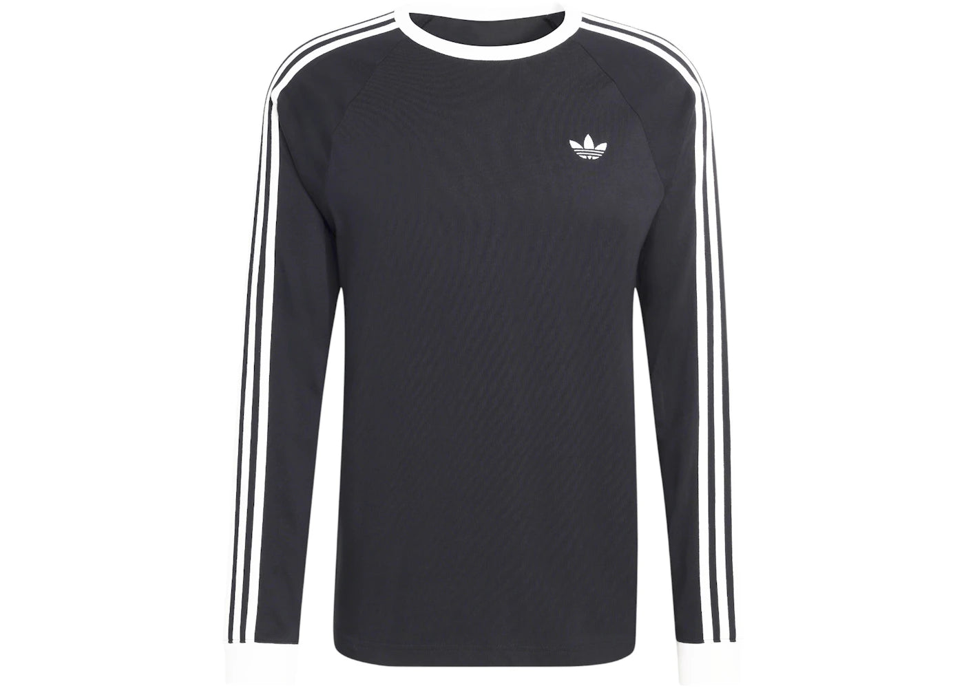 adidas 3-Stripes Long-Sleeve Top Long-Sleeve Top Black