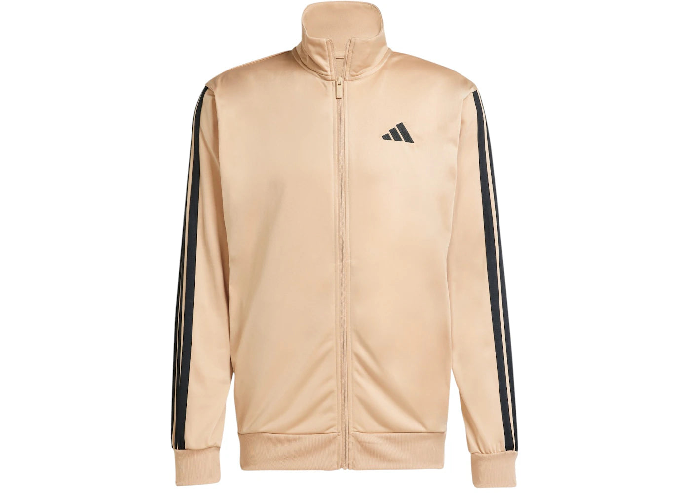 adidas 3-Stripes Tricot Regular Track Jacket Warm Sandstone