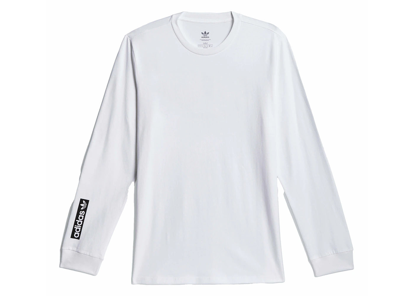 adidas 4.0 Circle Long-Sleeve Tee White/Black