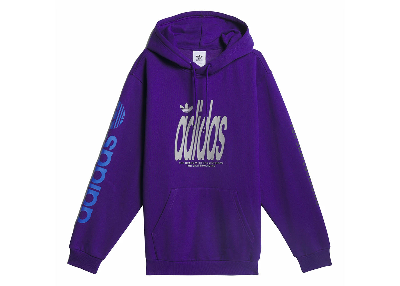 adidas 4.0 Stretch Logo Hoodie Collegiate Purple/Multicolor