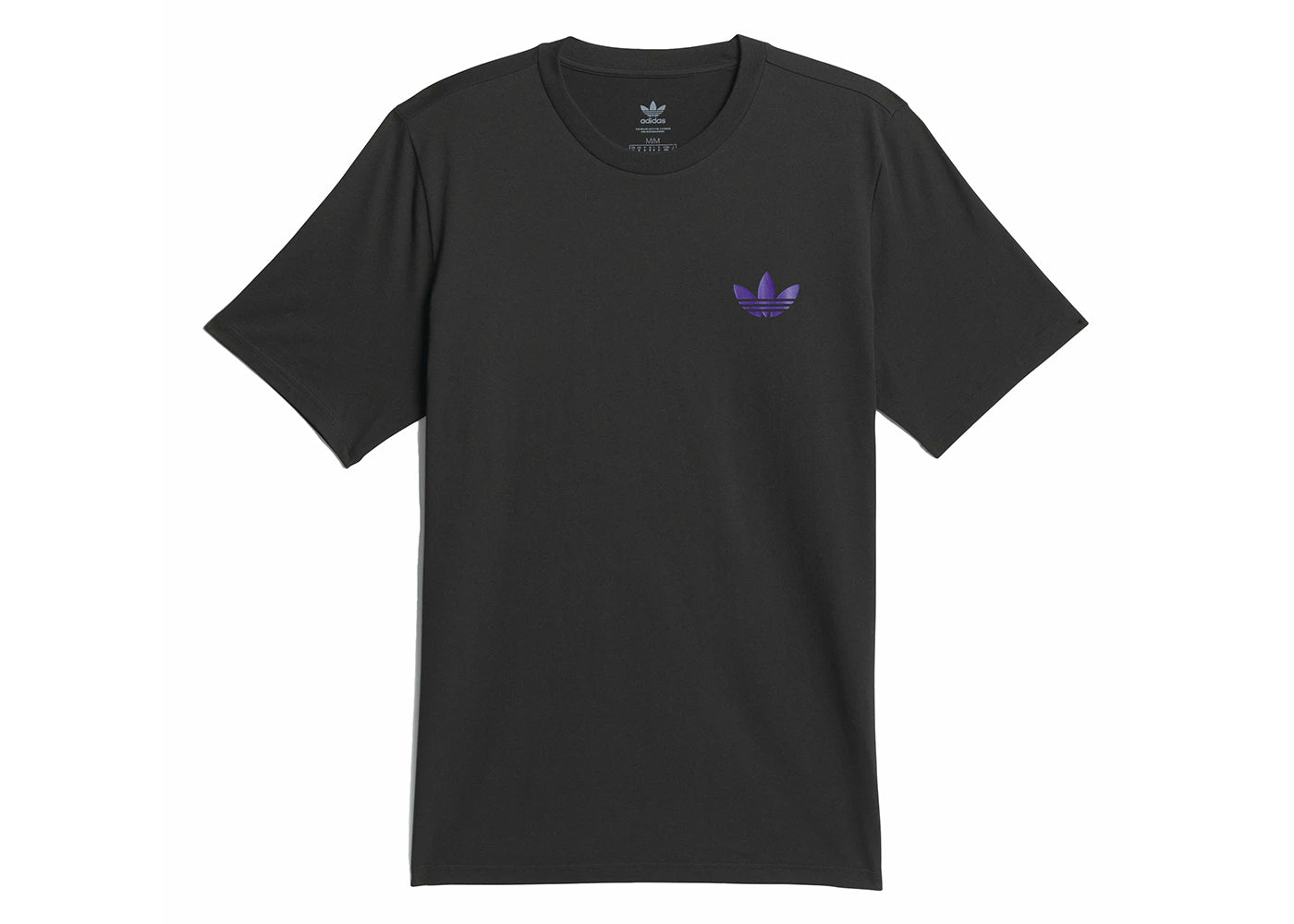 adidas 4.0 Stretch Logo Short-Sleeve Tee Black/Collegiate Purple