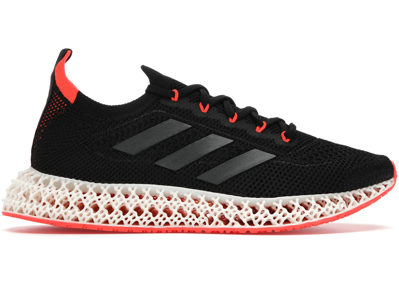 adidas 4DFWD Core Black Solar Red
