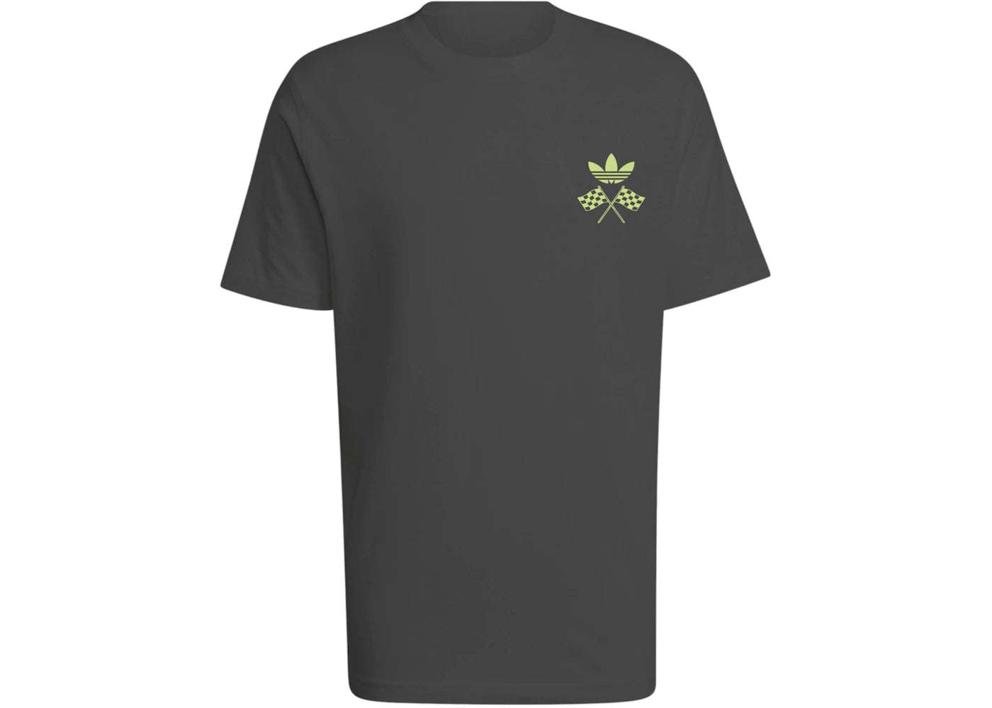 adidas Adi Racing Car Graphic T-Shirt Grey Six