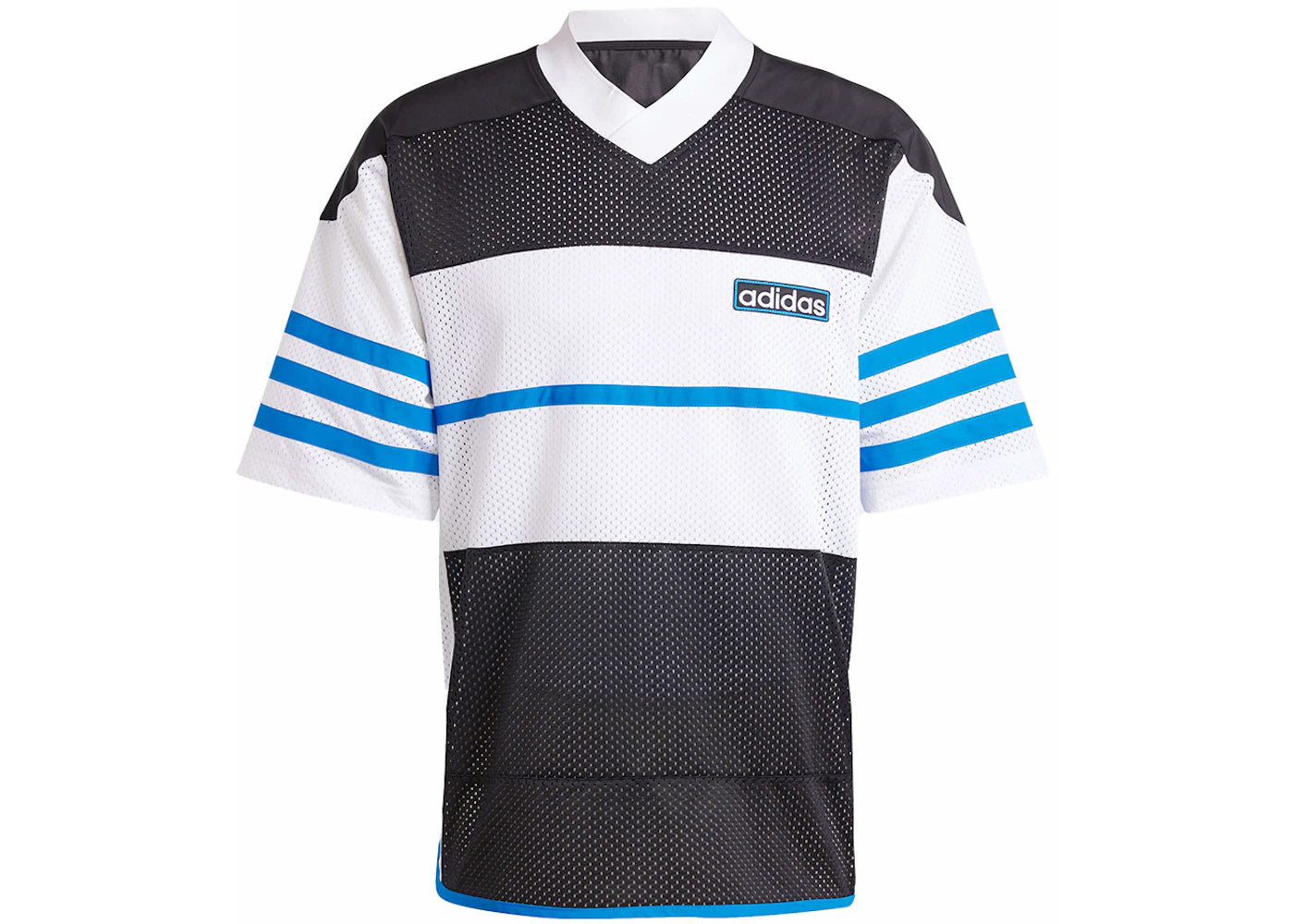 adidas Adicolor Adibreak Mesh Jersey Black/Blue Bird