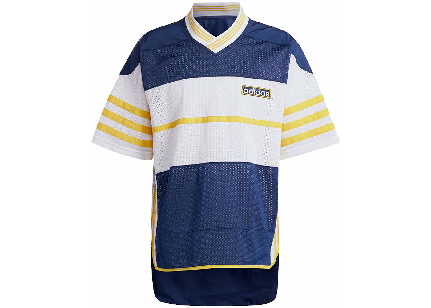 adidas Adicolor Adibreak Mesh Jersey Night Indigo/White/Bold Gold