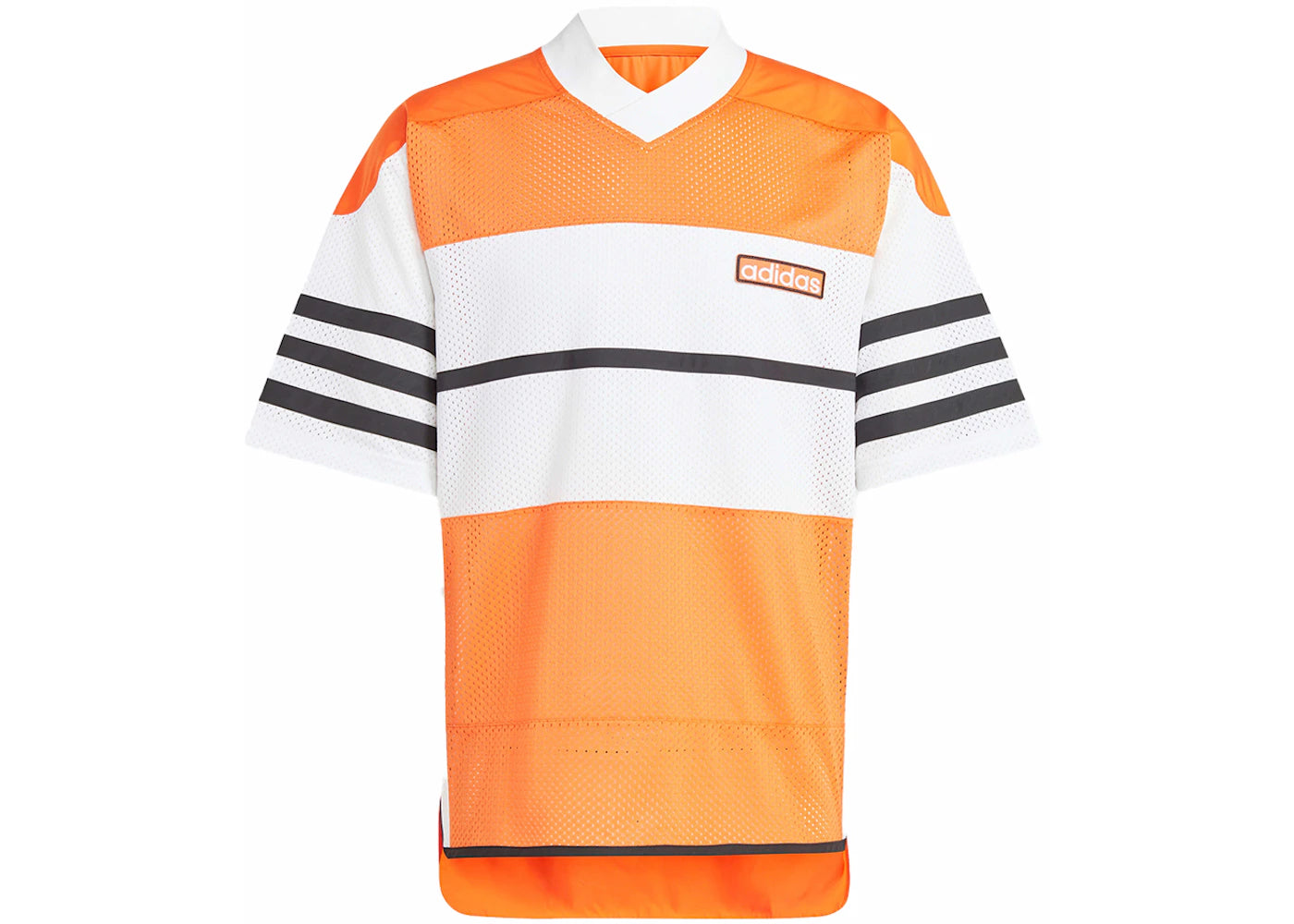 adidas Adicolor Adibreak Mesh Jersey Orange/White/Black