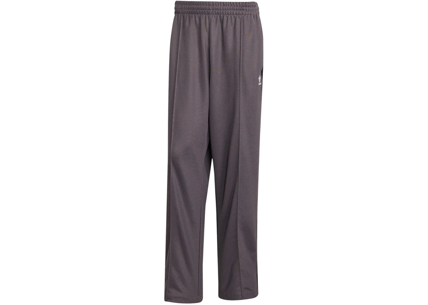 adidas Adicolor Baggy Fit Firebird Track Pants Grey Strata Black