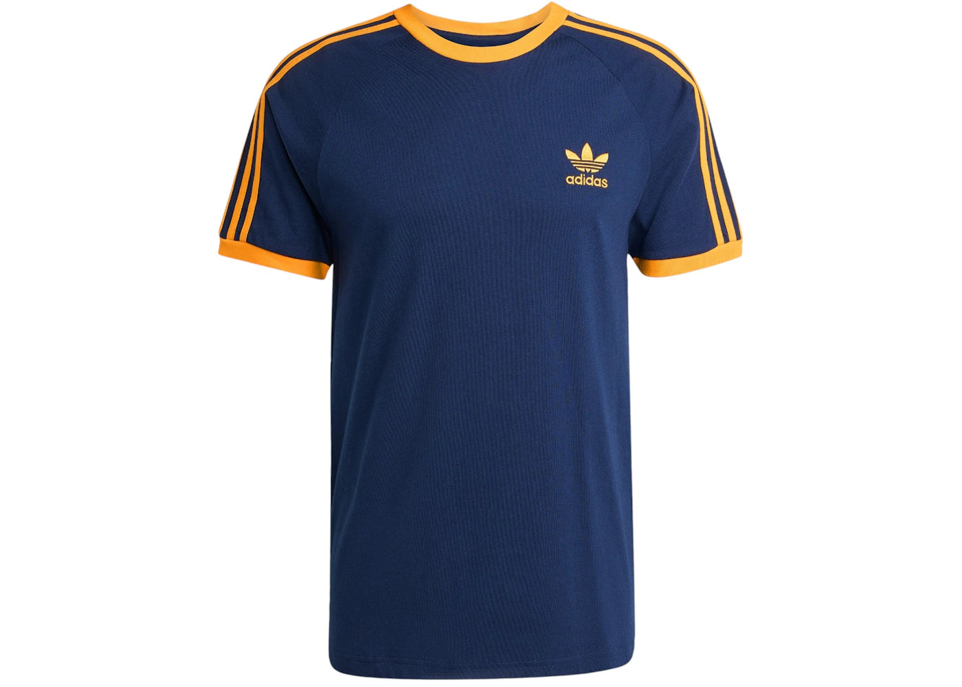 adidas Adicolor Classics 3-Stripes T-Shirt Night Indigo Crew Orange