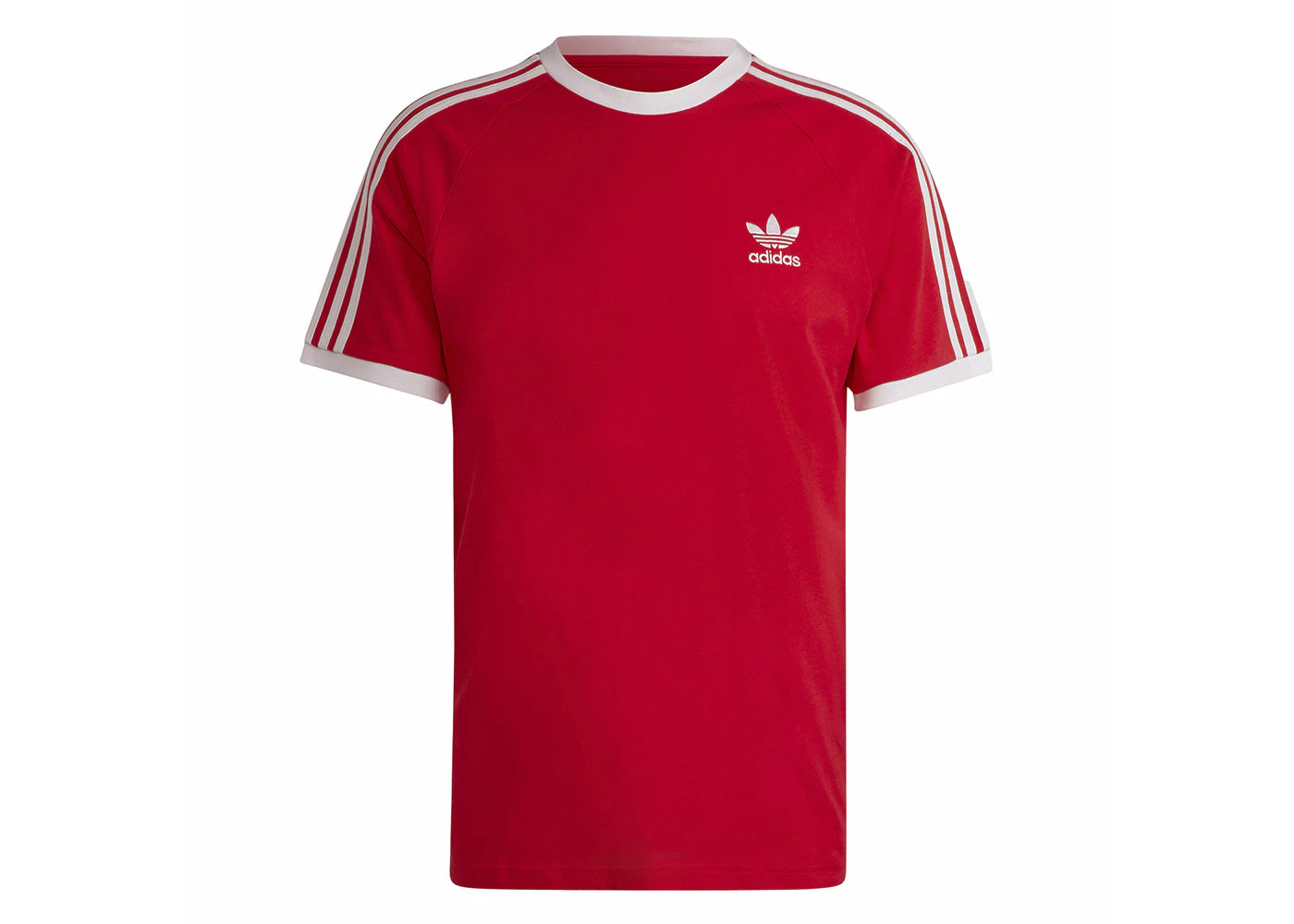 adidas Adicolor Classics 3-Stripes Tee Better Scarlet