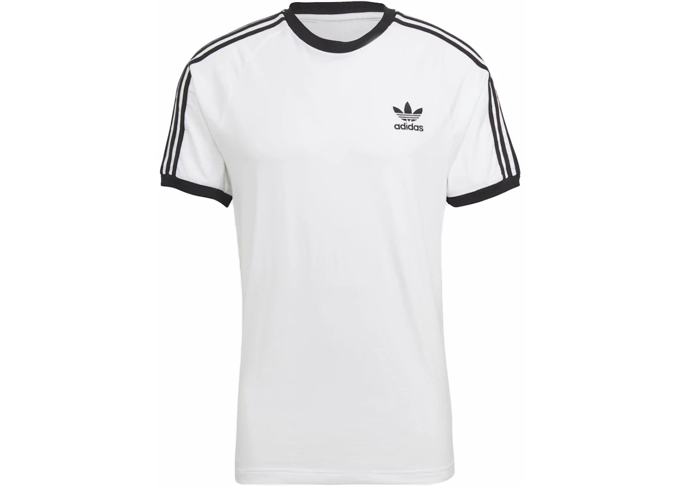 adidas Adicolor Classics 3-Stripes Tee White