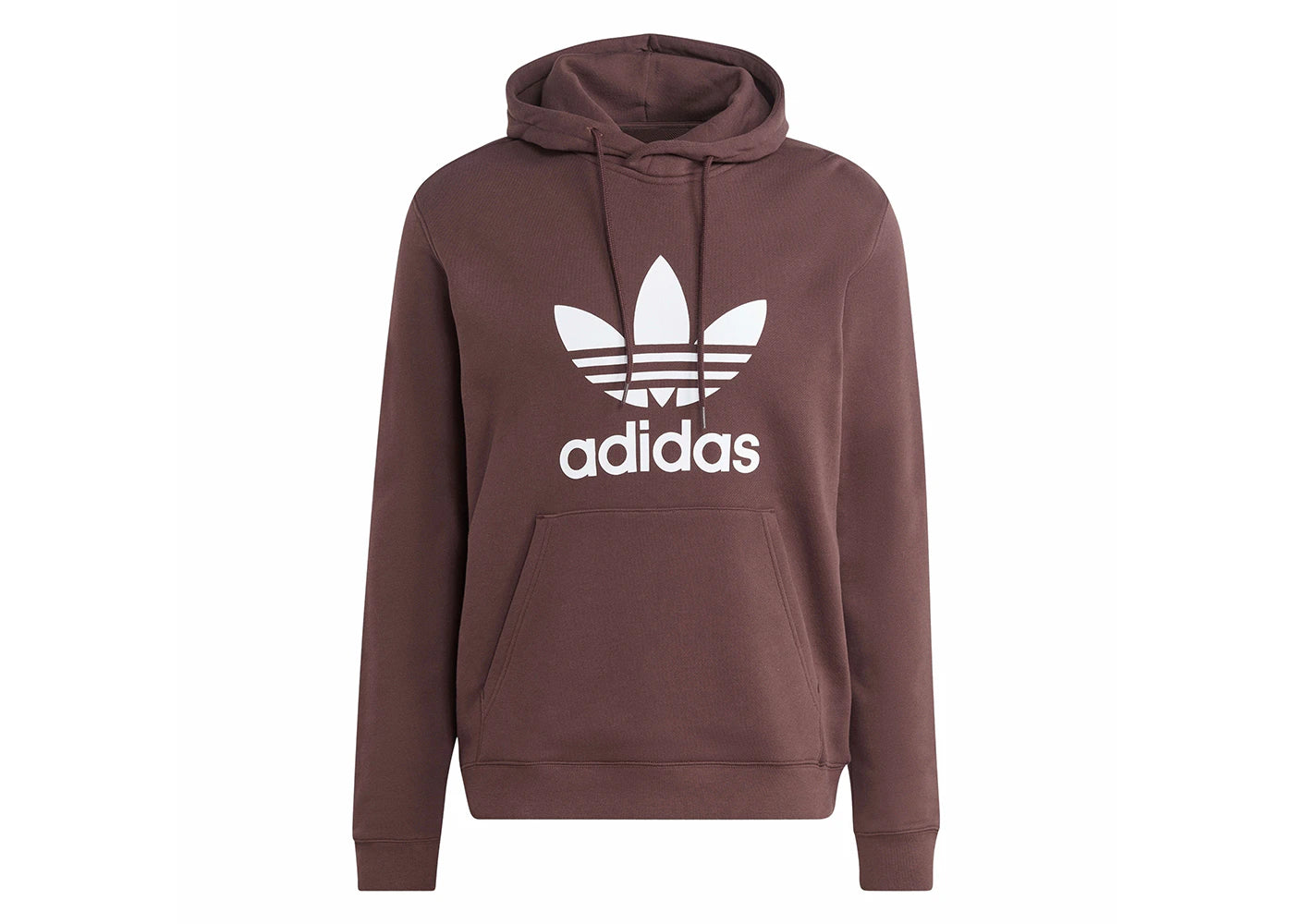 adidas Adicolor Classics Trefoil Hoodie Shadow Brown