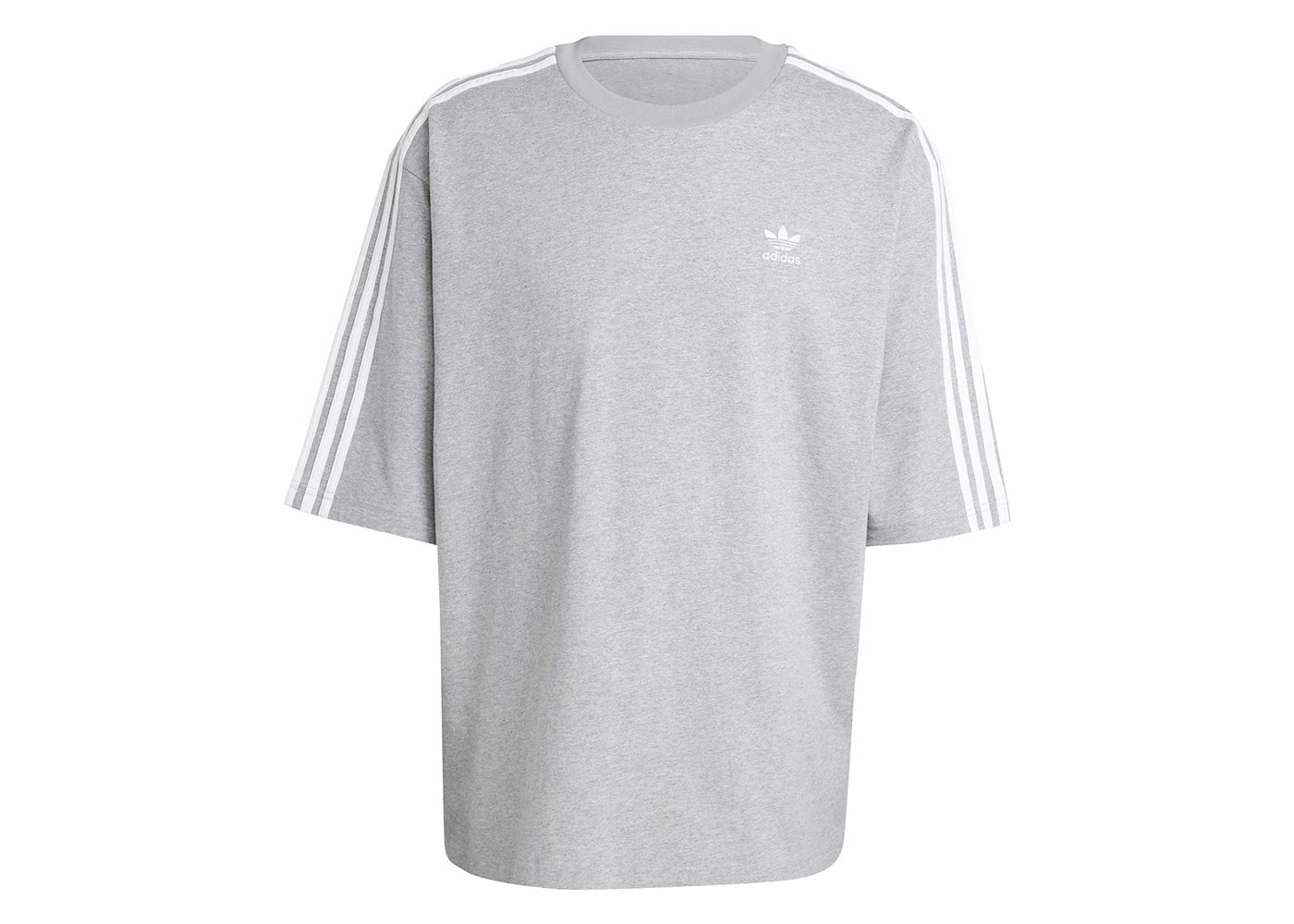 adidas Adicolor Oversized Tee Medium Grey Heather