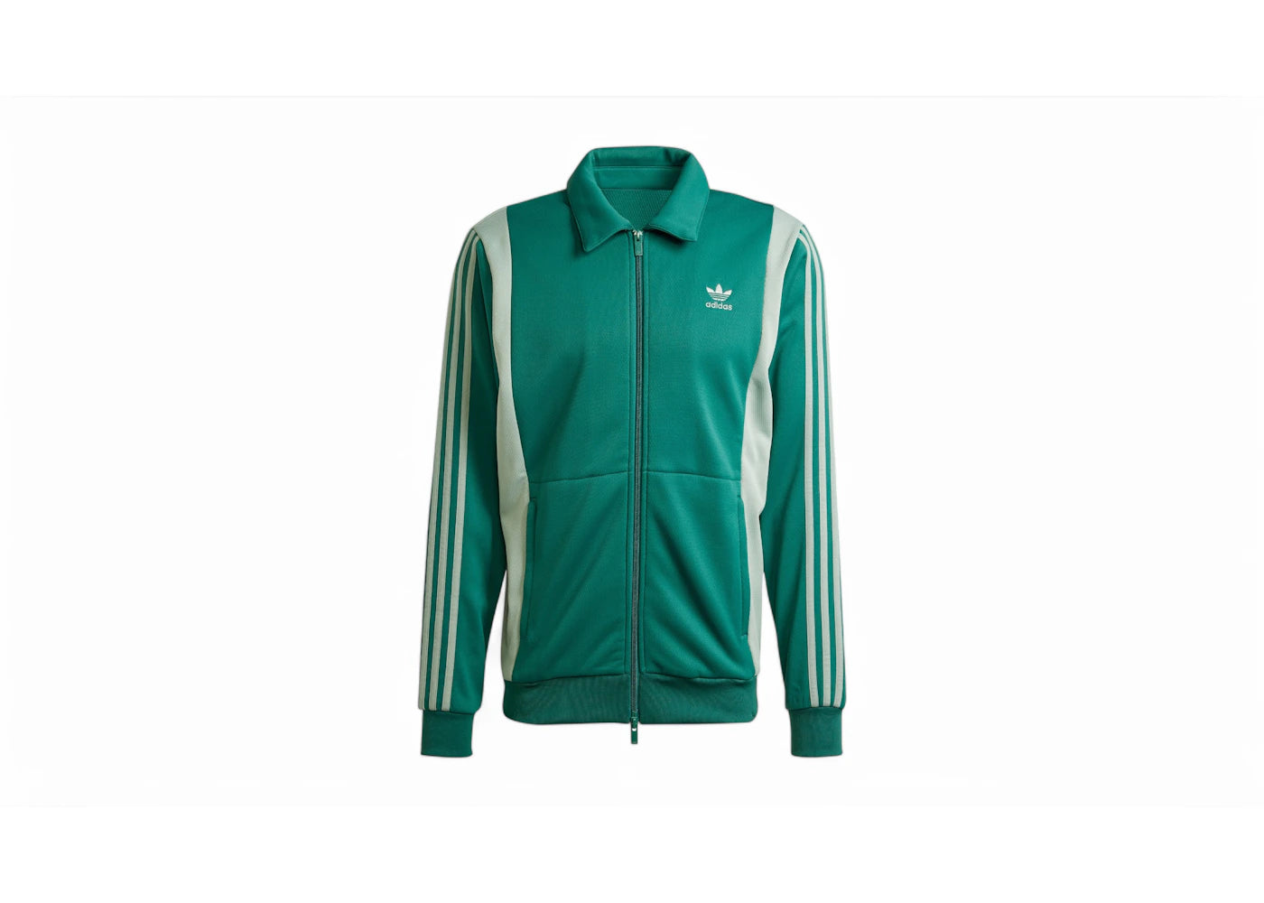 adidas Adicolor Panel Track Top Collegiate Green/Silver Green