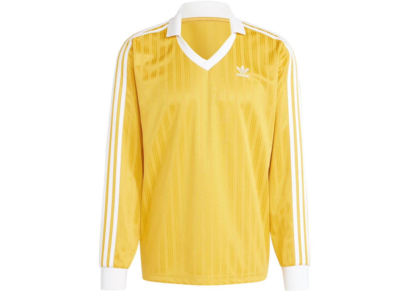 adidas Adicolor Pique Long Sleeve Long-Sleeve Top Preloved Yellow